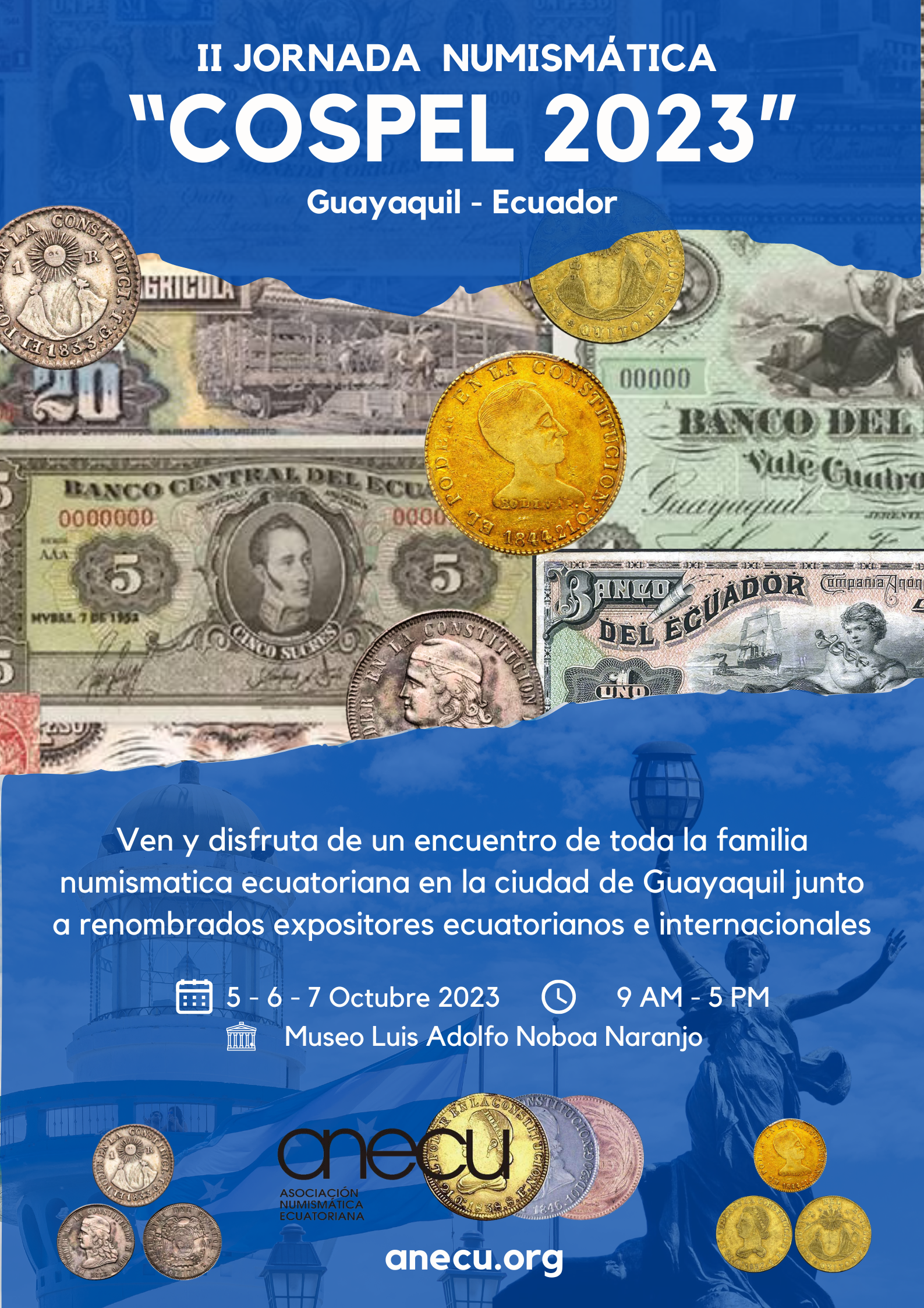 Jornada Numismática Guayaquil Ecuador